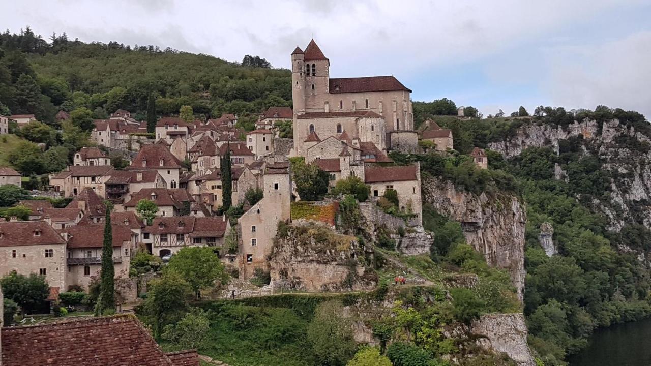 Отель Le Refuge Du Cele Cabrerets Экстерьер фото